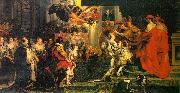 Peter Paul Rubens The Coronation of Marie de Medici oil painting on canvas